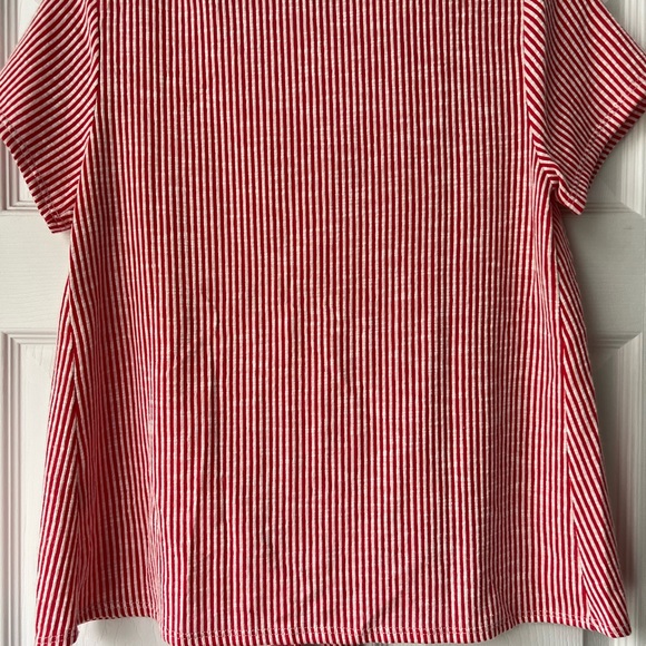 W5 Red&White Top - Picture 2 of 8